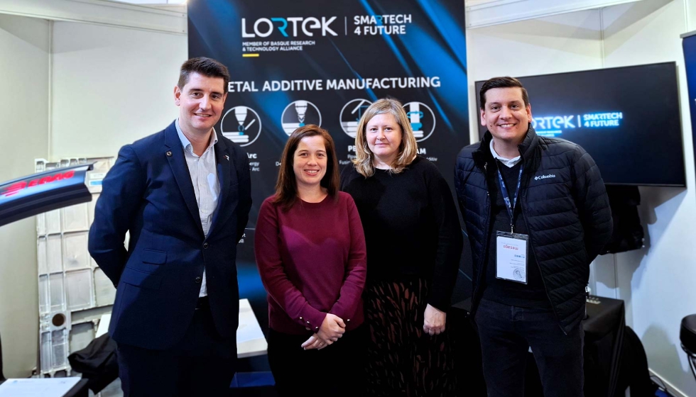 Lortek presentará en Formnext 2025 sus desarrollos en fabricación aditiva metálica